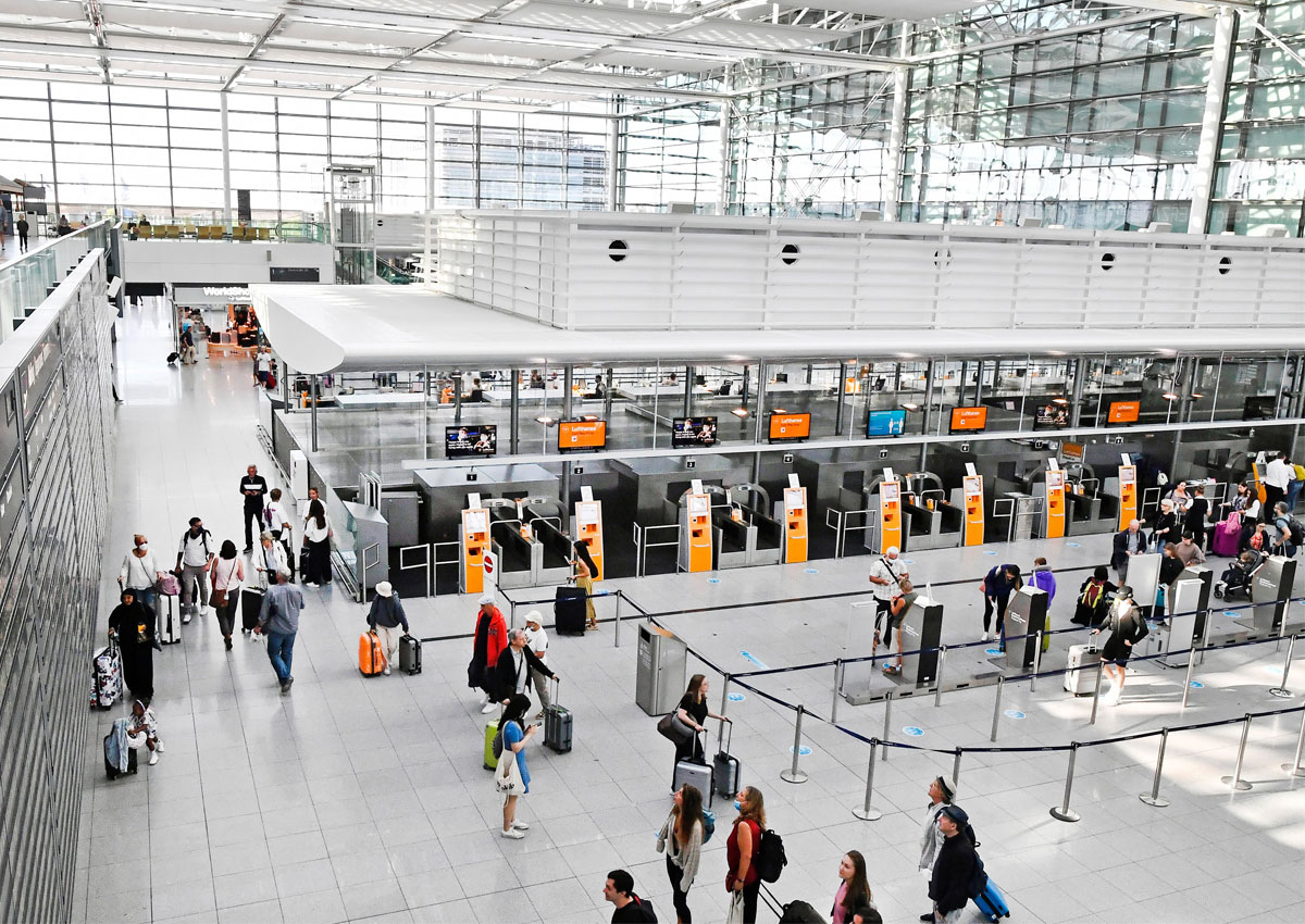 Flughafen Muc Terminal Foto Alex Tino Friedel Flughafen