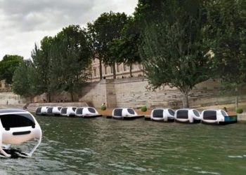The newest watertaxi’s for Paris by 2017? Uber-driven?