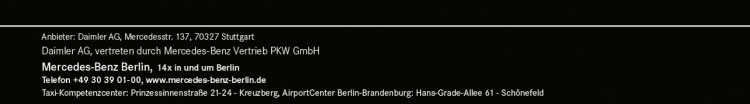 Berlin: Mercedes-Benz Taxi Tag – „Sternegrill“ am 08. September