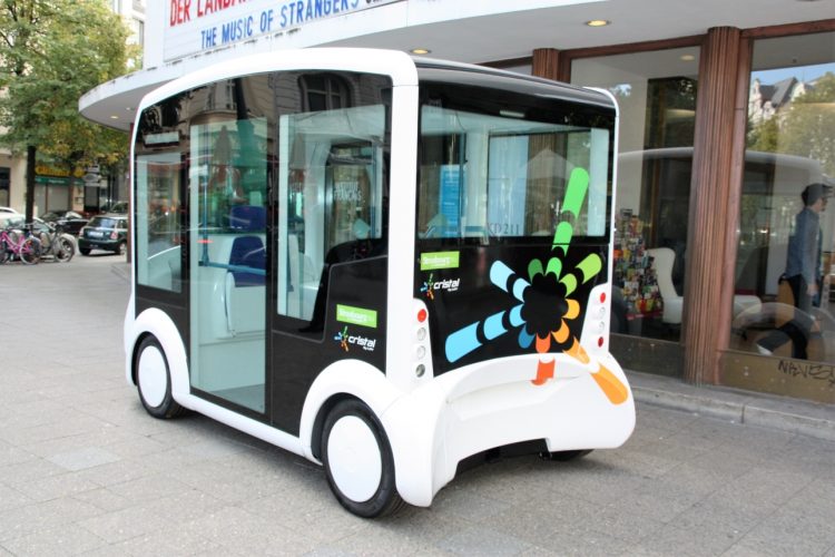 Lohr Industrie präsentiert neues Verkehrssystem in Berlin