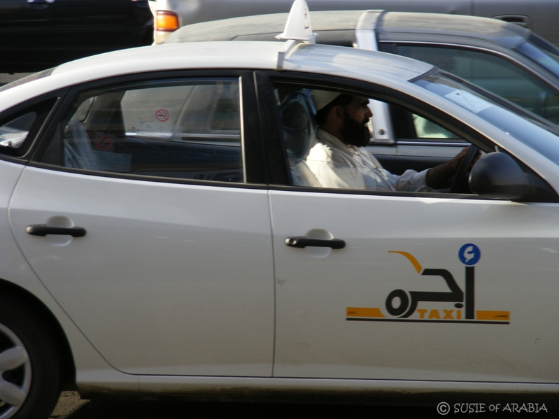 How safe are Saudi women in taxis driven by Saudis?