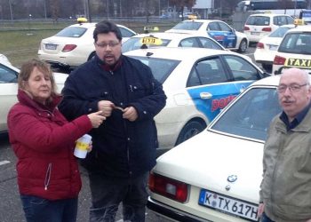 Kölner Taxikollegen spenden über 5.000 Euro