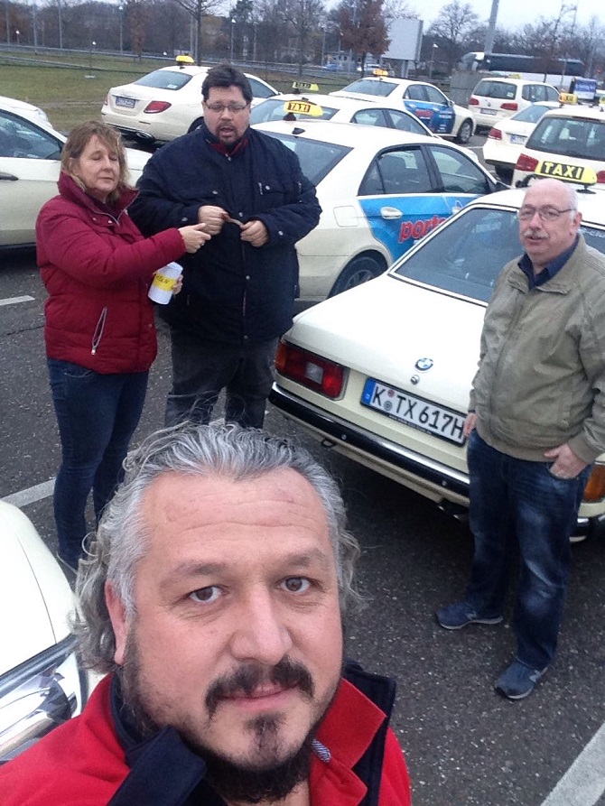 Kölner Taxikollegen spenden über 5.000 Euro