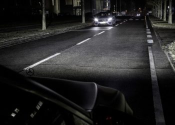 Mercedes-Scheinwerfer künftig in HD-Qualität