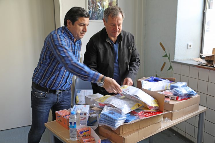 Berliner Taxifahrer helfen Obdachlosen