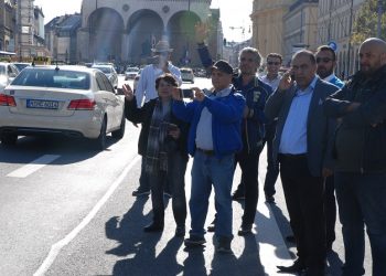 1.400 Taxis auf Sternfahrt – So lief die Münchner Taxi-Demo