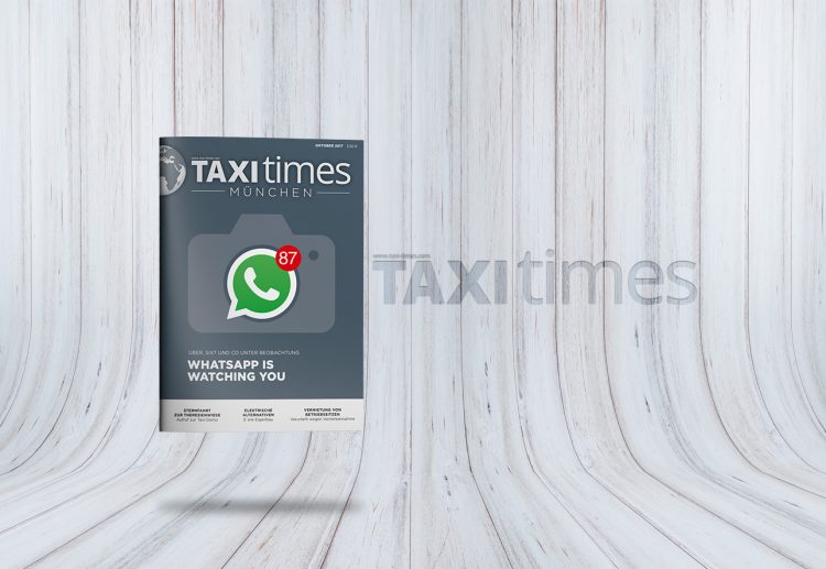 Whats-Ap is watching you – Münchens Taxler wehren sich gegen die illegale Konkurrenz