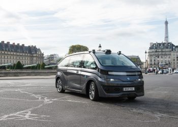 Ein vollautonomes Fahrzeug aus dem Hause Navya. Foto: Michaël GOUNON/Navya