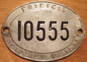 Taxi-Marke aus Irland, Foto: Jerry "Woody" cc by-sa 2.0