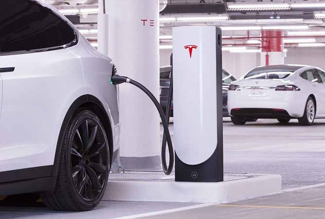 Supercharger Foto Tesla Motors