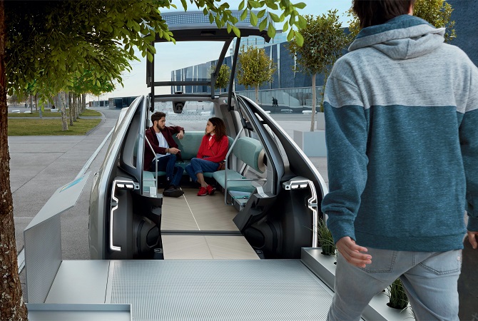 Einfachee Einstieg über Rampe Foto: Renault_