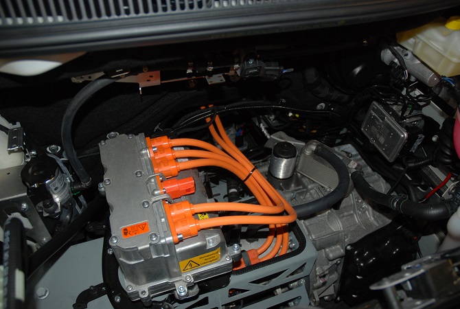 Das DSG Getriebe ist weiterhin an seinem Platz Foto: Taxi Times