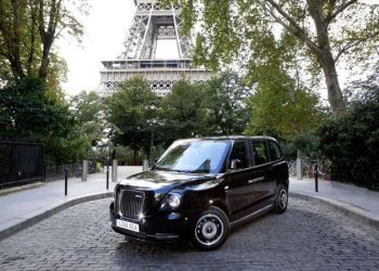 Das London Taxi kommt nach Paris