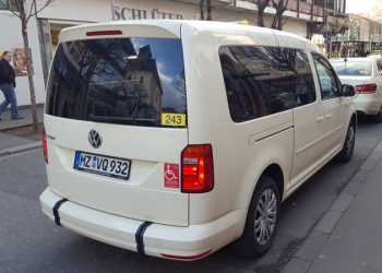 Barrierefreies Taxi in Mainz
