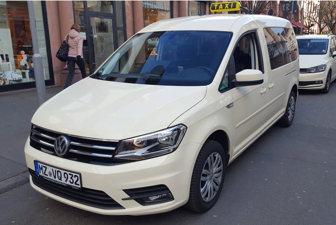 Barrierefreies Taxi in Mainz