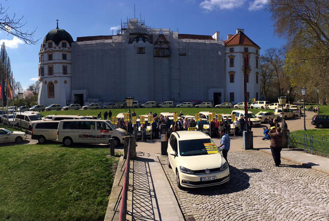 Liveticker – so lief der bundesweite Taxi-Aktionstag „Scheuerwehr“