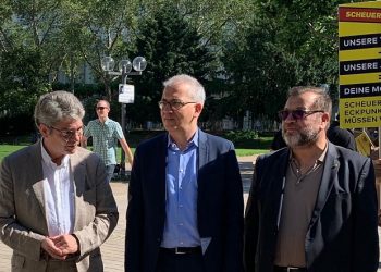 Tour-Ticker: Scheuerwehr durch 16 Bundesländer – Tag 5: In Wiesbaden stellt sich der Verkehrsminister