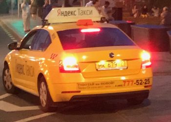 Starke Zunahme von Taxiunfällen in Moskau