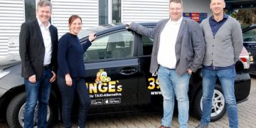 Gewerbeverein lockt Kunden mit einem kostenlosen On-Demand Shuttle