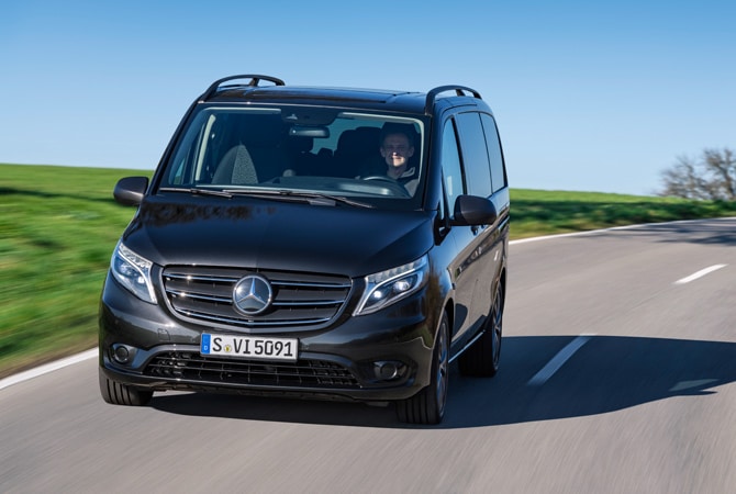 Modellgepflegter Vito fährt auch elektrisch