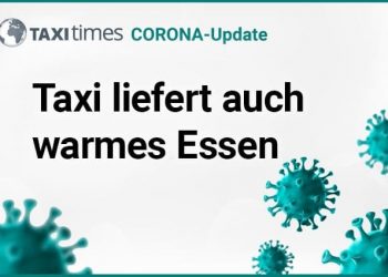 Corona: Taxi liefert auch warmes Essen