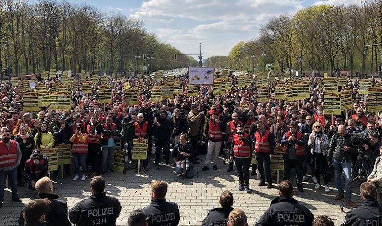 Taxi-Demos sind die Spitze eines Eisbergs