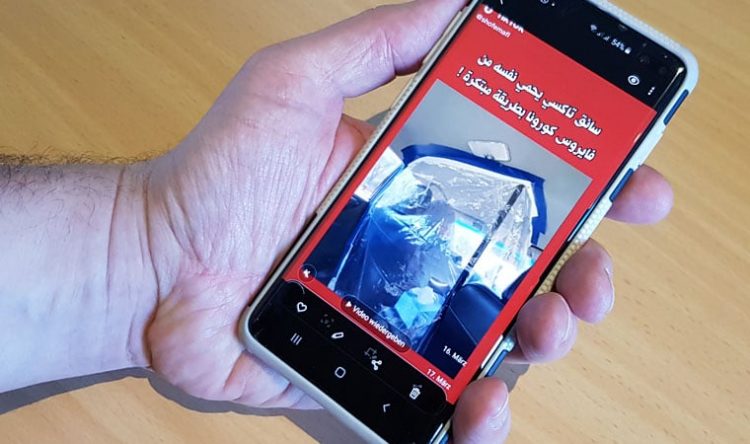 Hygiene für das Taxi