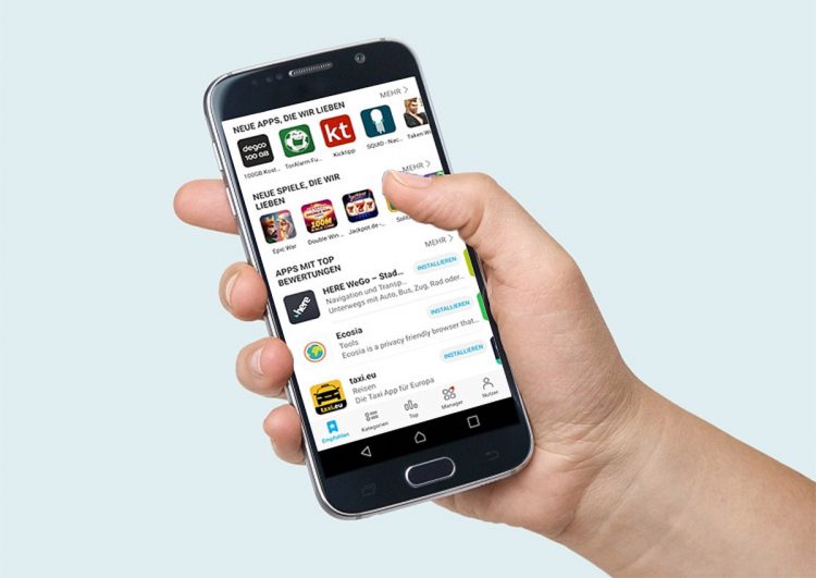 Bestell-App taxi.eu in der AppGallery von Huawei