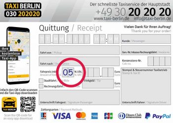 Mehrwertsteuersenkung verursacht bei Taxis nur wenig Aufwand