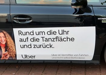 Ubers Landpartie jetzt auch nahe Berlin