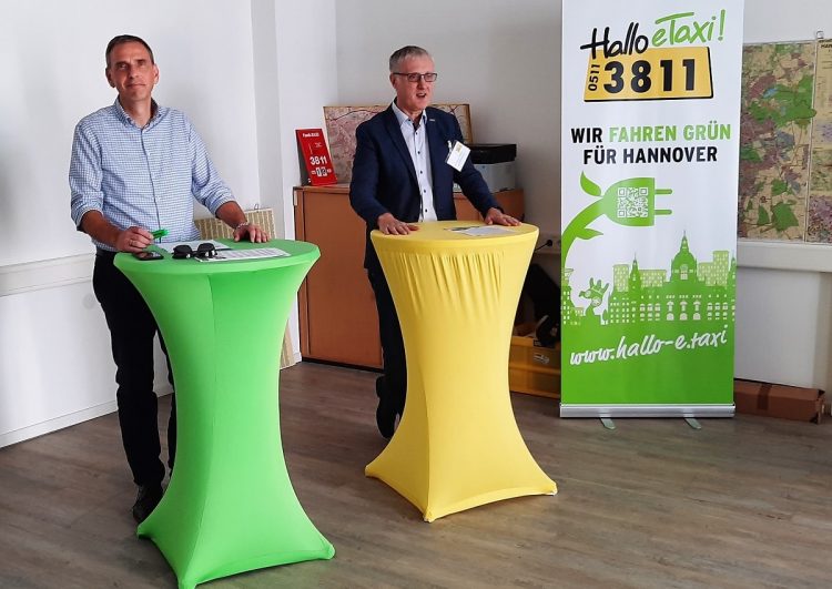 Start des HeT 3811-Projekts in Hannover: vollelektrisch Taxifahren