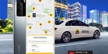 taxi.eu in der Huawei-App-Galerie