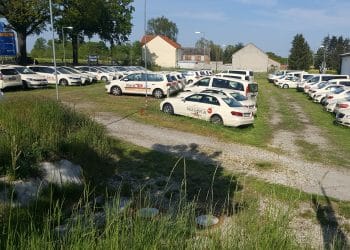 Weihnachten auf dem Taxi-Friedhof