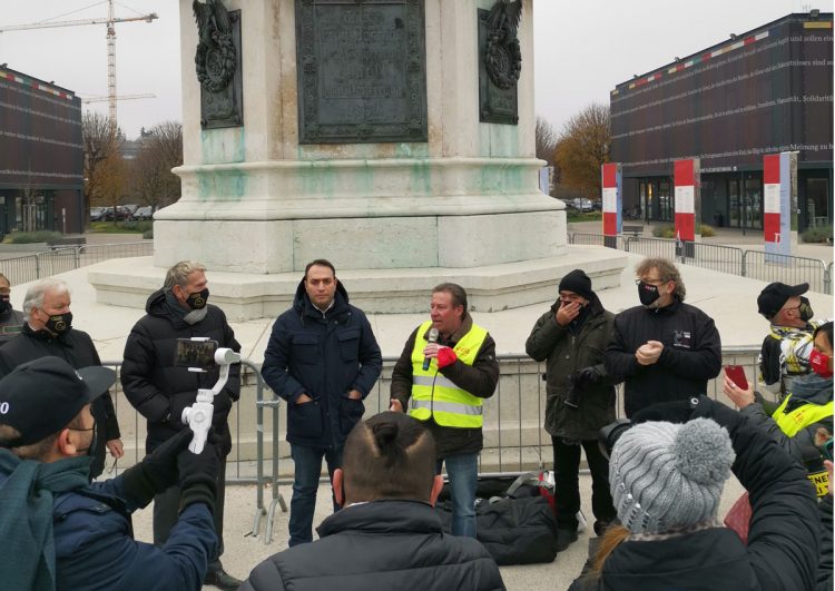 2. Taxi-Demo in Wien: Taxigewerbe zeigt abermals große Ge- und Entschlossenheit