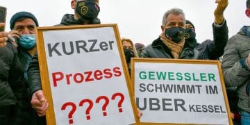 2. Taxi-Demo in Wien: Taxigewerbe zeigt abermals große Ge- und Entschlossenheit