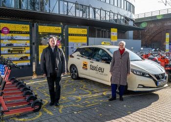 Berliner Taxis sind über die ÖPNV-App „Jelbi“ bestellbar