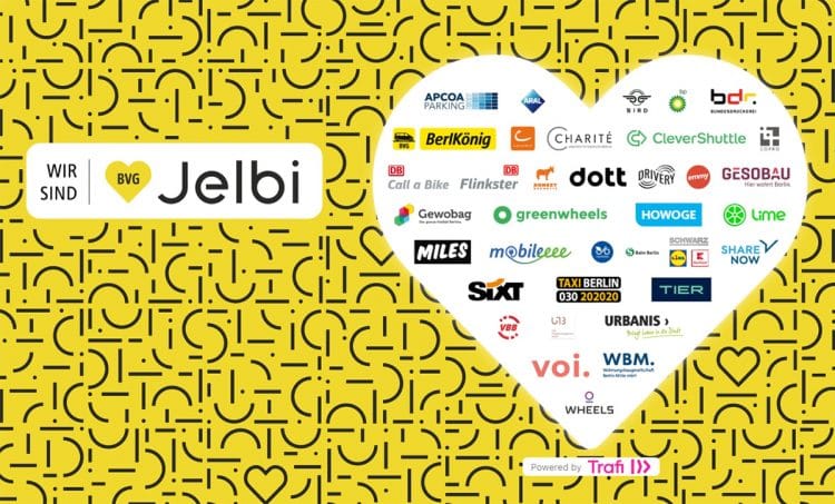Berliner Taxis sind über die ÖPNV-App „Jelbi“ bestellbar