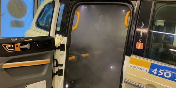 Sichere Taxi-Fahrt dank Desinfektion