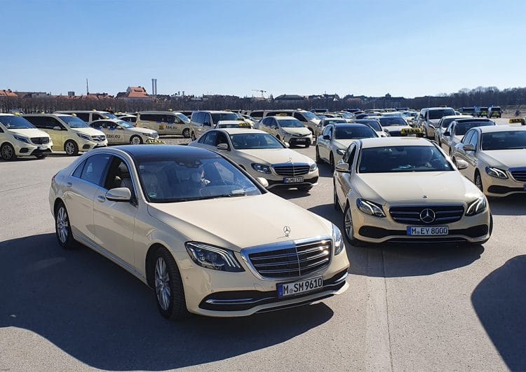 Münchner Taxi-Sternfahrt: Letzte Mahnung an die Politik