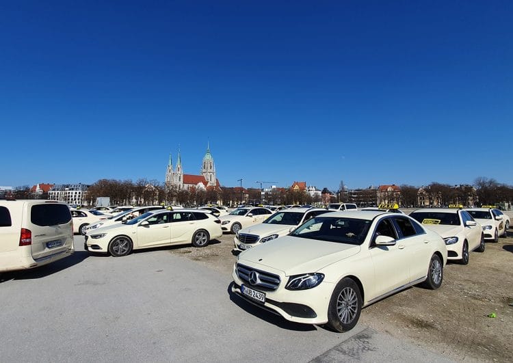Münchner Taxi-Sternfahrt: Letzte Mahnung an die Politik