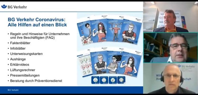 Hygiene in Taxi und Büro: BG Verkehr gibt Überblick