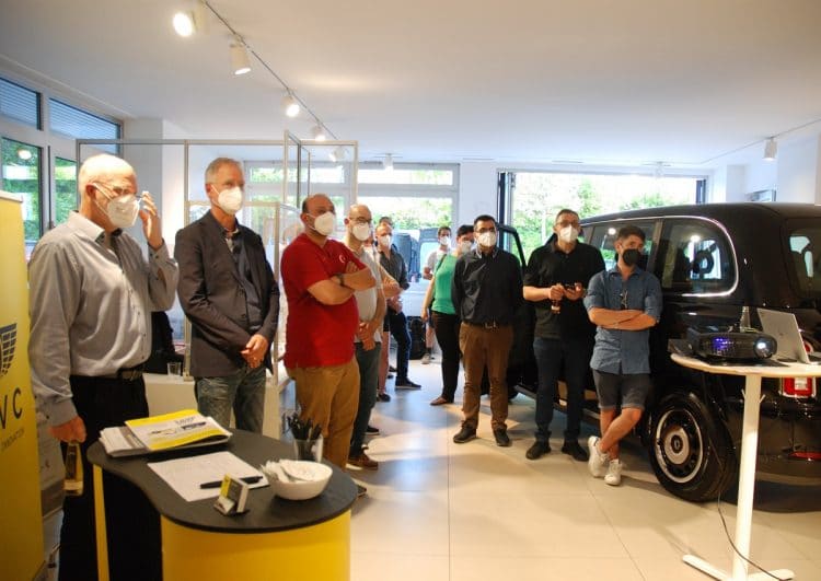 Münchner Inklusionstaxi-Offensive: LEVC-Event für Taxi-Kollegen