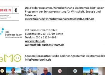 Förderung für Berliner E-Taxis: eMO informierte, wie es geht