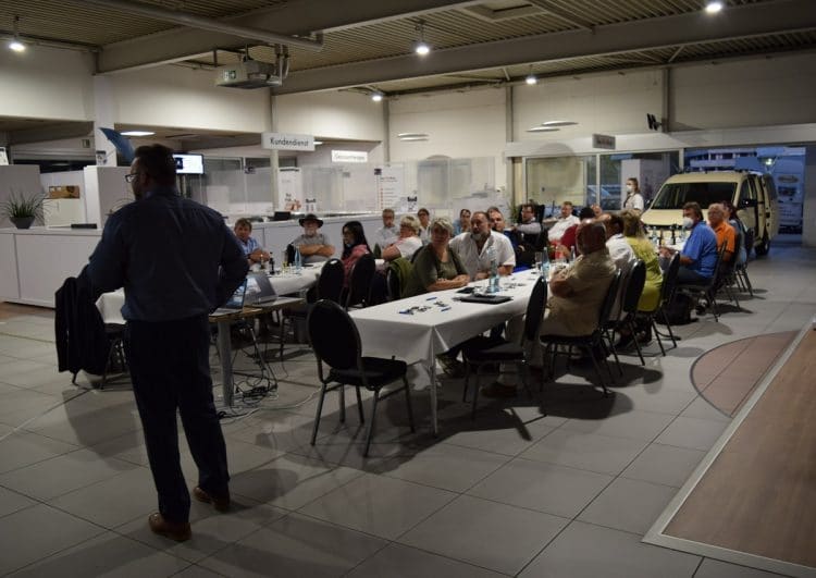 VW-Taxiabend: Caddy 5 war mittendrin