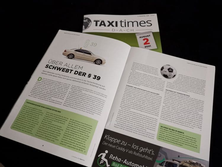 Startschuss für neues Personenbeförderungsgesetz