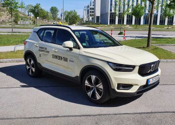 E-Taxi Volvo XC40 wird günstiger