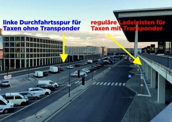 Berliner Taxen dürfen während Bahnstreik am BER laden