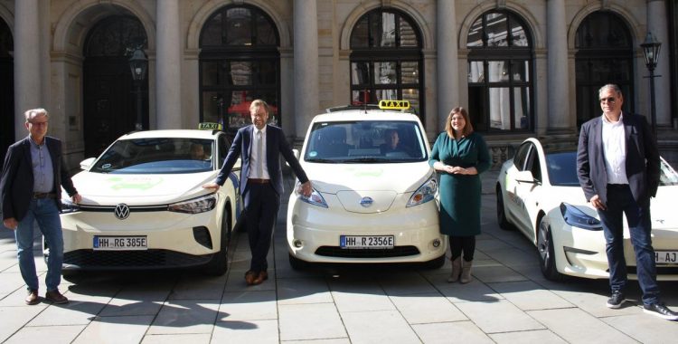 Hamburger E-Taxi-Bilanz – von 5 auf 50
