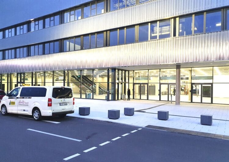 Messe Berlin: neue Einfahrt zu Hub27 nutzen