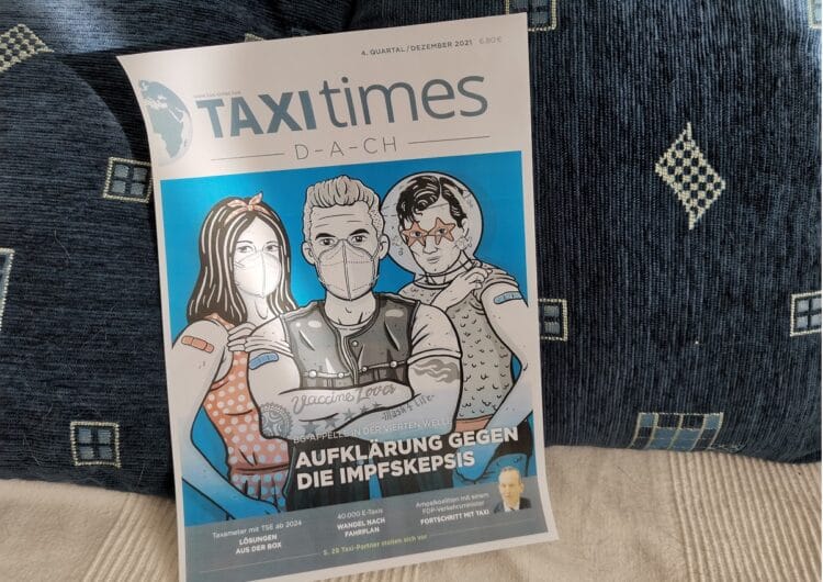 Taxi Times DACH erschienen – Impfaufklärung und Appelle